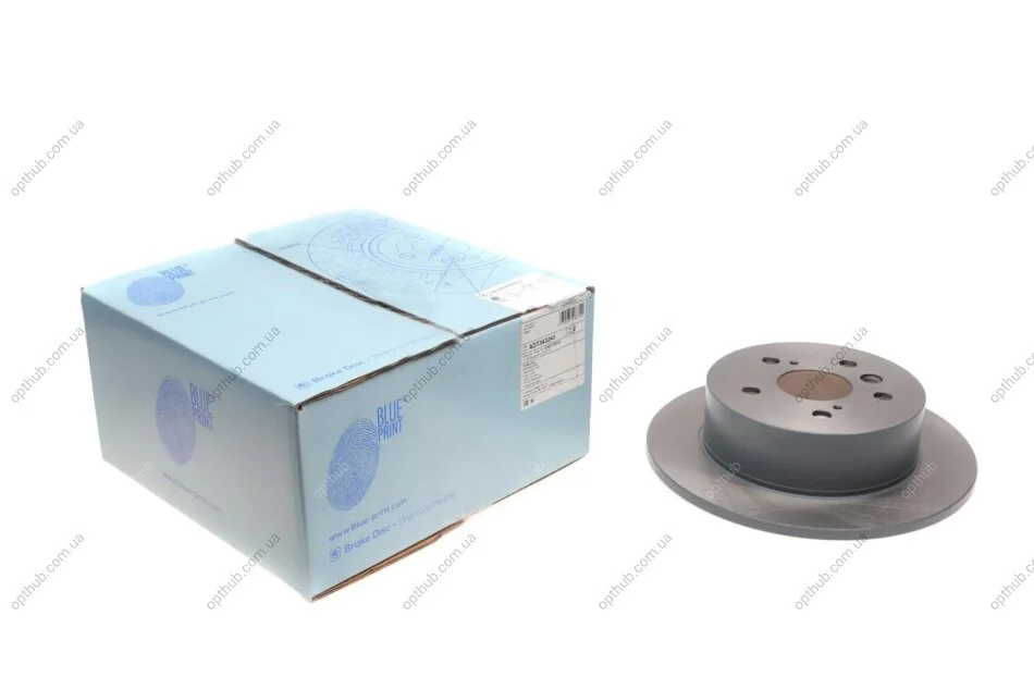 Диск гальмівний задній Lexus, Toyota (вир-во Blue Print) BLUE PRINT ADT343243 (фото 1)