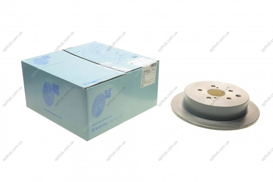 Диск гальмівний задній Lexus, Toyota (вир-во Blue Print) BLUE PRINT ADT343276 (фото 1)
