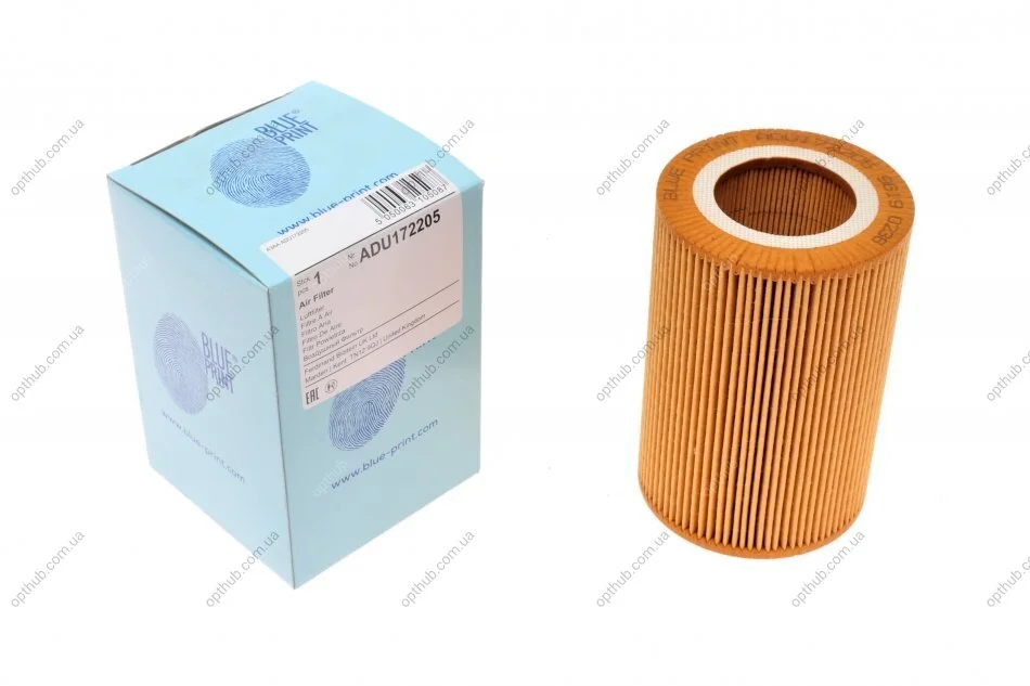 Фільтр повітряний Smart (вир-во Blue Print) BLUE PRINT ADU172205 (фото 1)