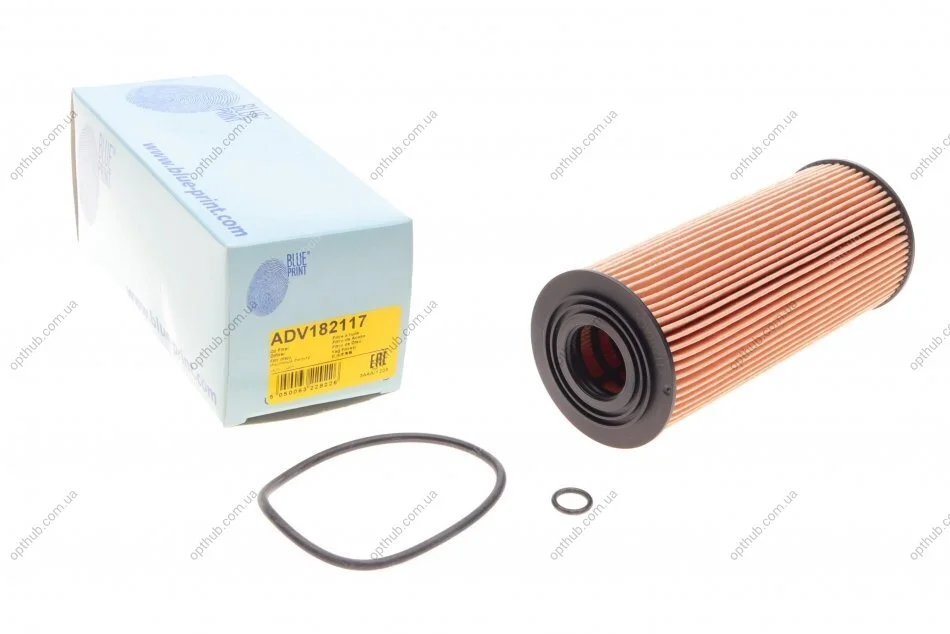 Фільтр масляний VW Crafter 2.5TDI 06-16 (opt-om) BLUE PRINT ADV182117 (фото 1)