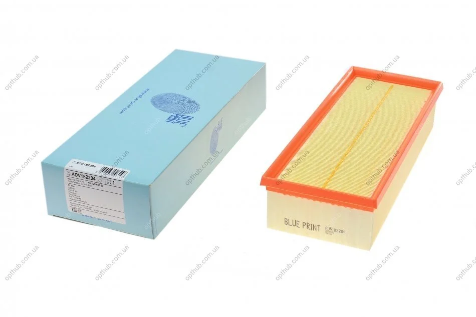 Фільтр повітряний (вир-во Blue Print) BLUE PRINT ADV182204 (фото 1)