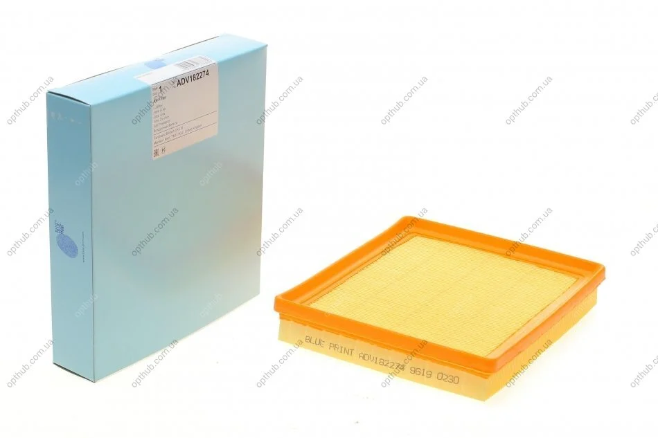 Фільтр повітряний Seat, Skoda, VW (вир-во Blue Print) BLUE PRINT ADV182274 (фото 1)