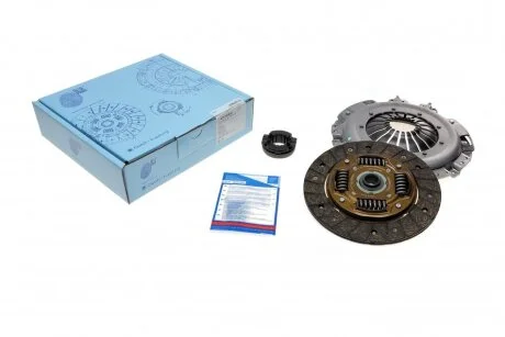 Комплект сцепления VW T4 1.9D/TD 91- (d=216mm) (+выжимной)) UA63 BLUE PRINT ADV183002
