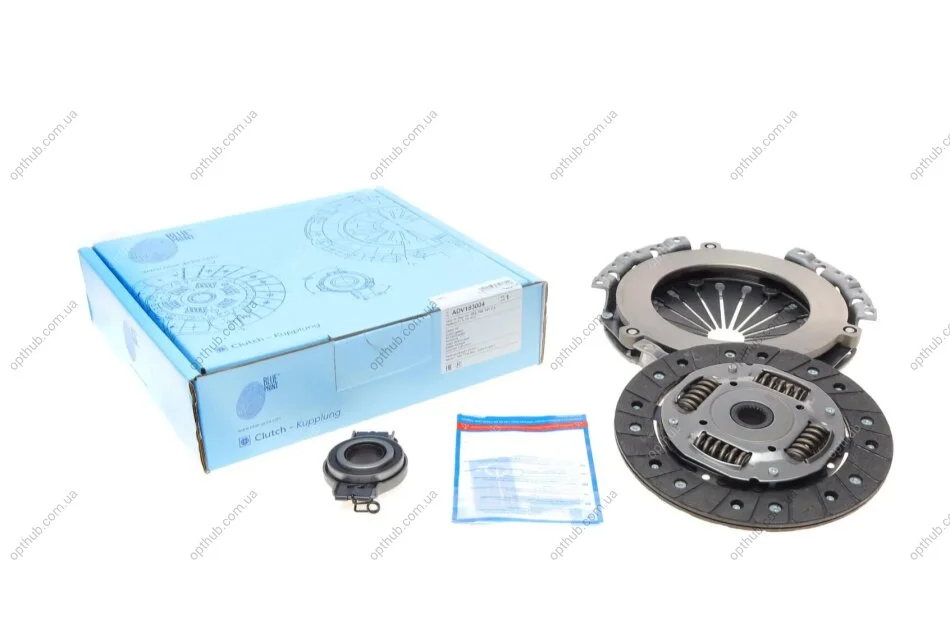 Комплект зчеплення VW Caddy II 1.4i 95-04 (d=193mm) (+вижимний) UA63 BLUE PRINT ADV183004 (фото 1)