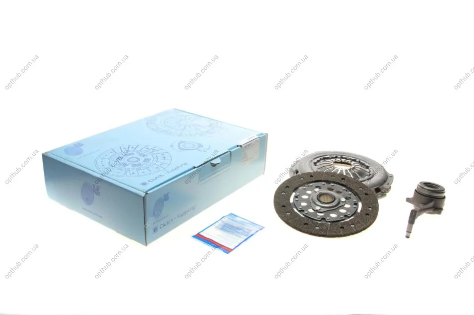 Комплект зчеплення VW T5 2.5TDI/4motion 03-09 (96kw) (d=240mm) (+вижимний) (opt-om) BLUE PRINT ADV1830117 (фото 1)