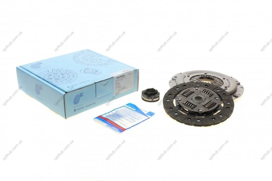 Комплект зчеплення Skoda Fabia 1.4i 99-03 (d=192mm) (+вижимний) (opt-om) BLUE PRINT ADV183035 (фото 1)