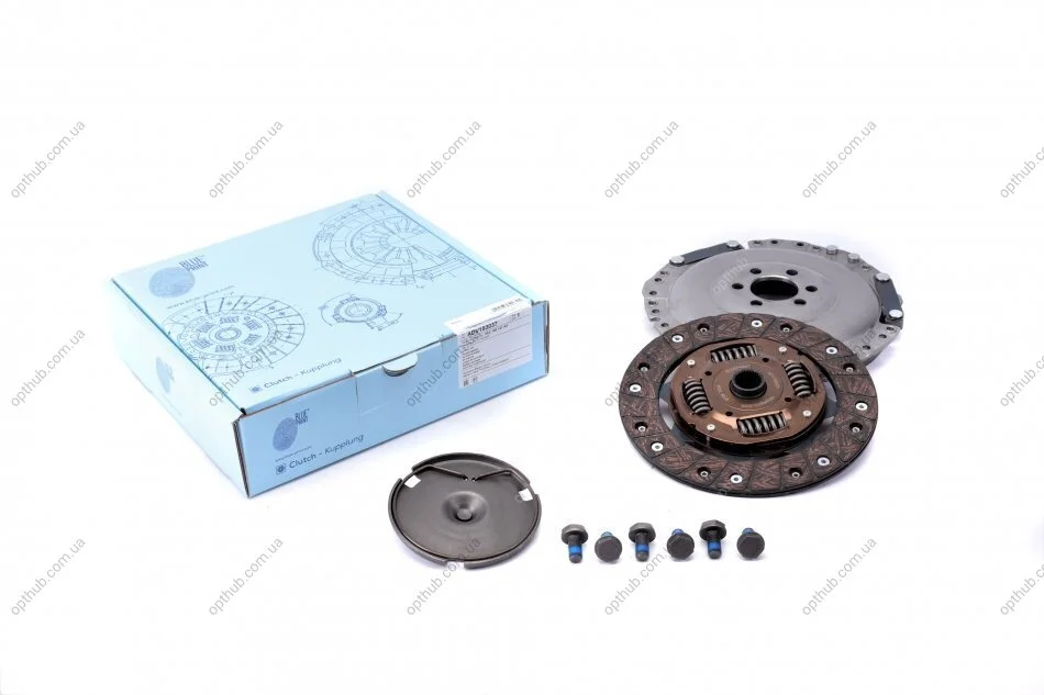 Комплект зчеплення VW Golf/Bora/Seat Toledo/Leon 1.6 16V 00-06 (d=210mm) UA63 BLUE PRINT ADV183037 (фото 1)