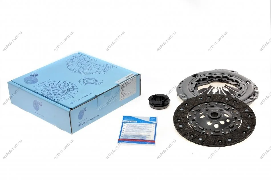Комплект зчеплення Skoda Octavia/VW Golf IV1.8/2.0/32. TDI 96-07 (+вижимний) UA63 BLUE PRINT ADV183050 (фото 1)