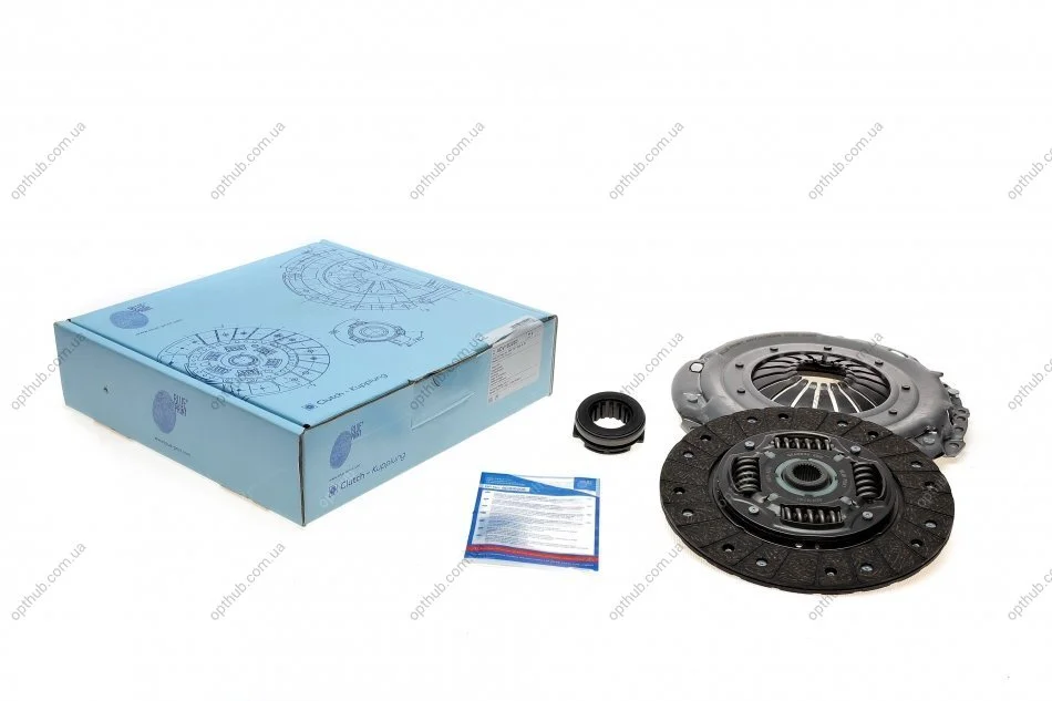 Комплект зчеплення Skoda Fabia/Octavia 1.9 TDI 96-14 (d=228mm) (+вижимний) (opt-om) BLUE PRINT ADV183053 (фото 1)