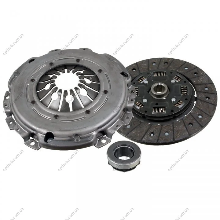Комплект зчеплення VW Passat 1.9 TDI 00-05 (d=241mm) (+вижимний) UA63 BLUE PRINT ADV183079 (фото 1)