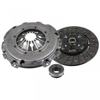 Комплект сцепления VW Passat 1.9 TDI 00-05 (d=241mm) (+выжимной)) UA63 BLUE PRINT ADV183079