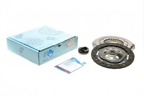 Комплект сцепления VW Caddy 1.9TDI 04-10 (77kw) (d=230mm) (+выжимной)) UA63 BLUE PRINT ADV183083