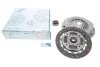 Комплект зчеплення Seat Ibiza 01-09/Skoda Fabia/Roomster 1.4TDI 99-15 (51kw)(d=221mm)(+вижимний UA63 BLUE PRINT ADV183090 (фото 1)