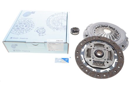 Комплект зчеплення Seat Ibiza 01-09/Skoda Fabia/Roomster 1.4TDI 99-15 (51kw)(d=221mm)(+вижимний UA63 BLUE PRINT ADV183090