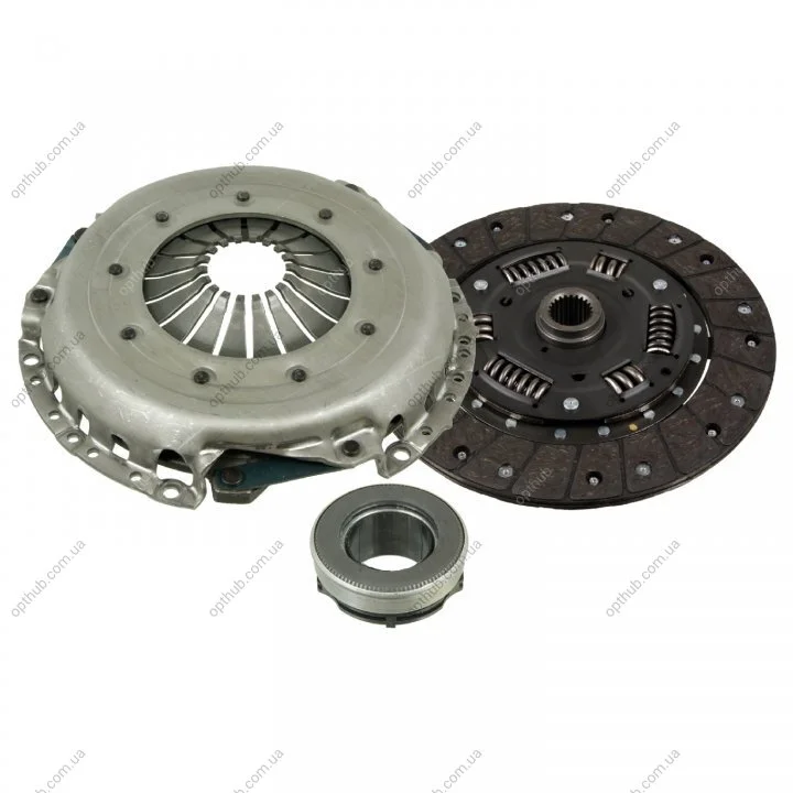 Комплект зчеплення Audi 100/A6 1.9 TDI 91-97 (d=228mm) (+вижимний) (66KW) (opt-om) BLUE PRINT ADV183092 (фото 1)