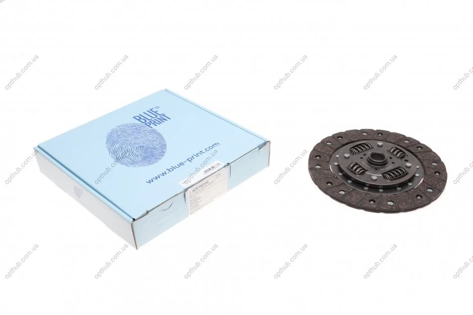 Диск зчеплення Audi, Seat, Skoda, VW (вир-во Blue Print) C.I.U BLUE PRINT ADV183102 (фото 1)
