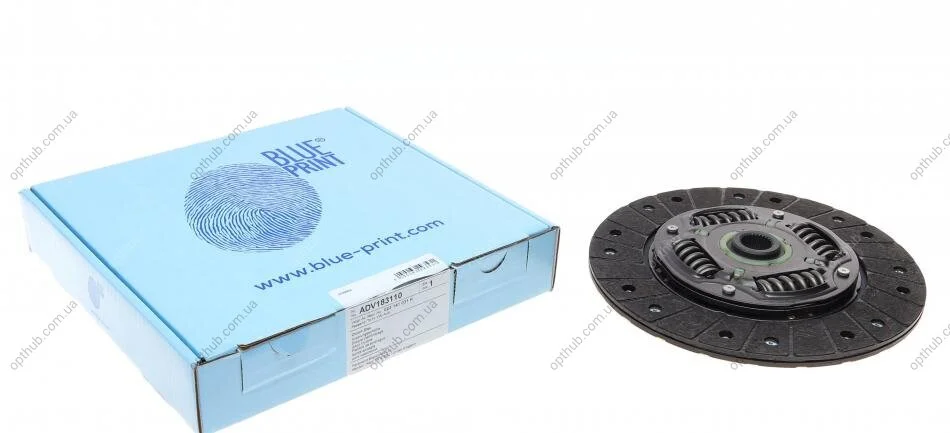 Диск зчеплення VW T4 2.4/2.5D 90-03 (d=200mm) UA63 BLUE PRINT ADV183110 (фото 1)
