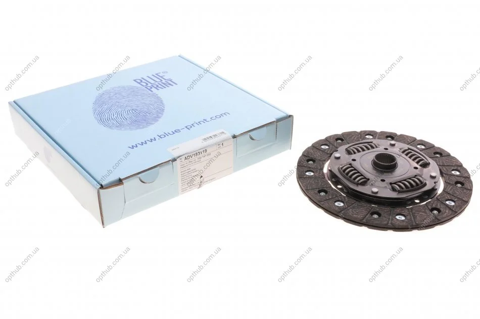 Диск зчеплення VW Caddy II 1.9 SDI 95-04 (d=200mm) UA63 BLUE PRINT ADV183119 (фото 1)