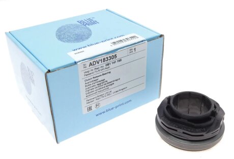 Підшипник вижимний Audi, Seat, Skoda, VW BLUE PRINT ADV183305