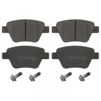 Колодки гальмівні (задні) Audi A1/A3/Skoda Octavia/SuperB/Yeti/VW Caddy/Touran/Golf/Passat B7/B UA63 BLUE PRINT ADV184218