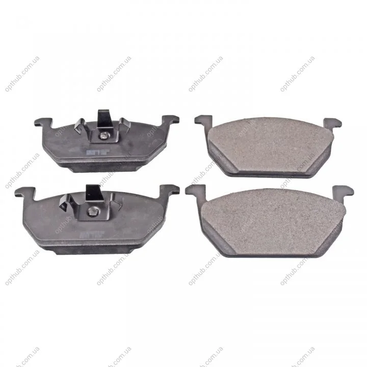 Колодки гальмівні дискові передні Audi, Seat, Skoda, VW (вир-во Blue Print) BLUE PRINT ADV184224 (фото 1)