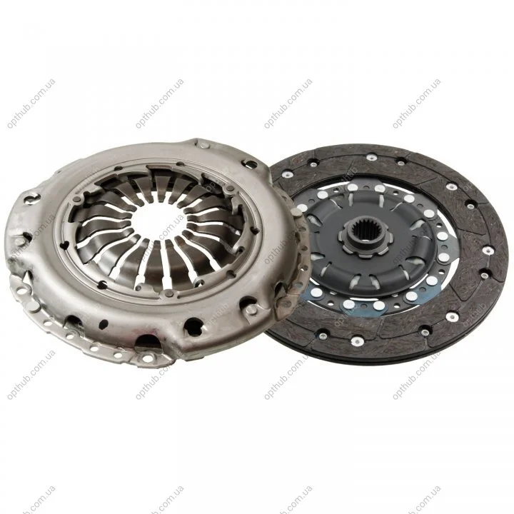 Комплект сцепления Opel Astra J 1.4 09- (d=230mm) UA63 BLUE PRINT ADW1930106 (фото 1)