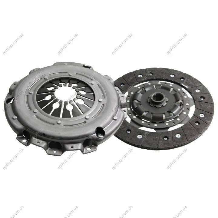 Комплект зчеплення CONVERSION FROM SELF-ADJUSTING TO CONVENTIONAL CLUTCH WITHOUT RELEASE BEARINGOPE -ua BLUE PRINT ADW1930107 (фото 1)