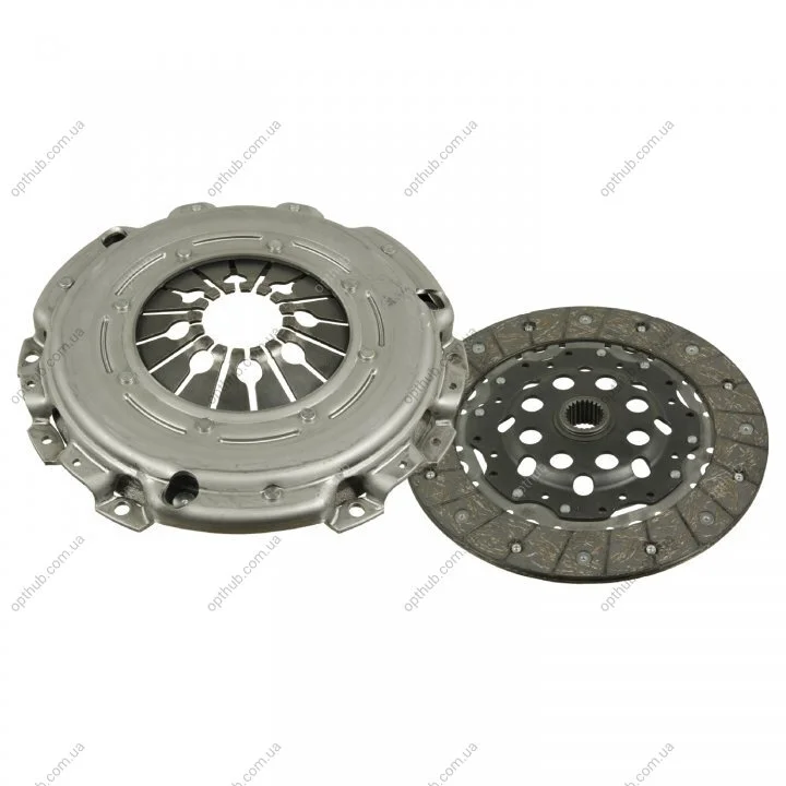Комплект зчеплення Opel Vectra C 1.9CDTI 04- (d=242mm) UA63 BLUE PRINT ADW193043 (фото 1)