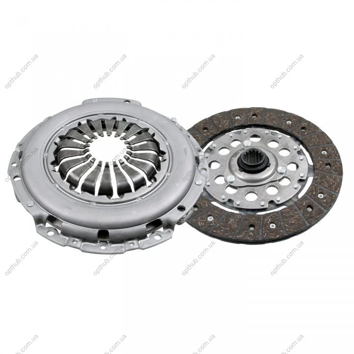 Комплект зчеплення CONVERSION FROM SELF-ADJUSTING TO CONVENTIONAL CLUTCH WITHOUT RELEASE BEARINGOPEL -ua BLUE PRINT ADW193084 (фото 1)