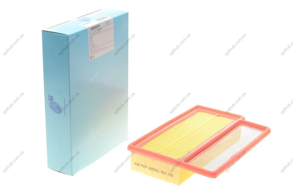 Фільтр повітряний OPEL PKW 0834 658 -ua BLUE PRINT ADZ92231 (фото 1)