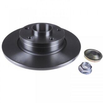 Диск гальмівний з підшипником, сенсорним кільцем ABS, гайкою осі та захисним ковпаком BLUE PRINT ADZ94334