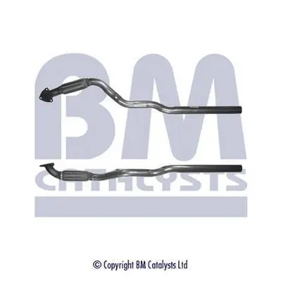 Вихлопна труба передн OPEL ASTRA G, ASTRA G CLASSIC, ZAFIRA A 1.4/1.6/1.6LPG 02.98-07.09 BM CATALYSTS BM50080 (фото 1)