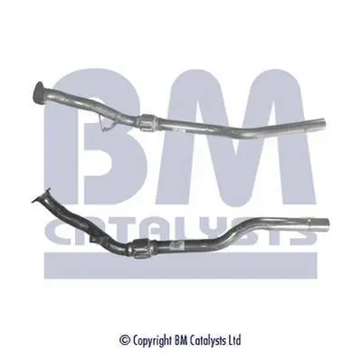 Вихлопна труба передн AUDI A6 C5 SKODA SUPERB I VW PASSAT B5.5 1.8/2.0 01.97-03.08 BM CATALYSTS BM50201 (фото 1)