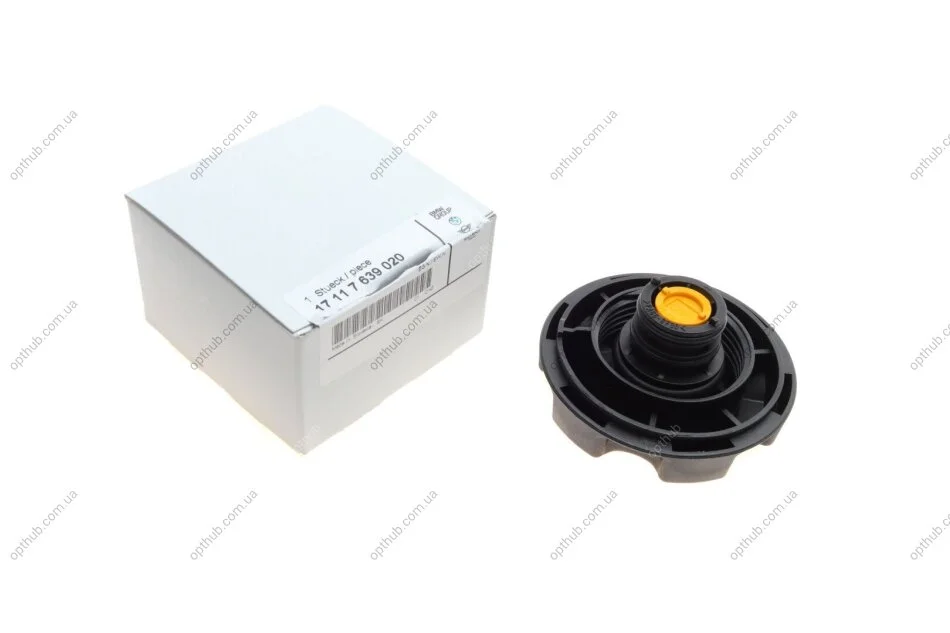 Кришка бачка розширювального 1 E81/F20/2 F22/F87/3 E93/F30/4 F33/5 F10/6 F12 04- B47/B57 UA63 BMW 17117639020 (фото 1)