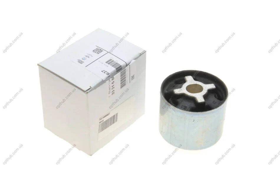 Сайлентблок балки (задньої) 3 (F30/F80/F31/F34/)/4 (F33/F83/F36/F32/F82) 11- (opt-om) BMW 33316880637 (фото 1)