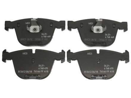 Комплект колодок задніх F15 BMW 34216768471