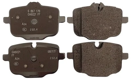 Колодки гальмівні зд G31/G01 BMW 34216867175