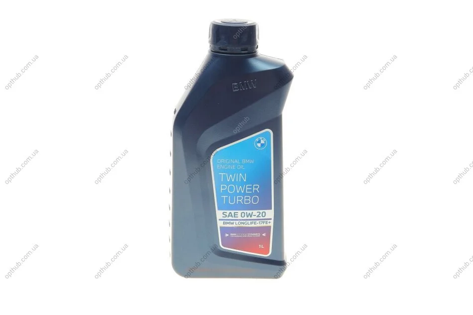 Олива моторна TwinPower Turbo Longlife-17FE+ SAE 0W20 (1 Liter) BMW 83212463697 (фото 1)