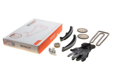 Комплект цепи ГРМ Seat Ibiza IV/Toledo IV 1.2 08-15/Skoda Fabia/Rapid 1.2 07-14 UA63 BOGAP A1328110