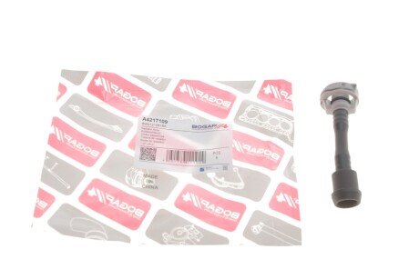 Патрубок радіатора Audi A4 15- (opt-om) BOGAP A4217109