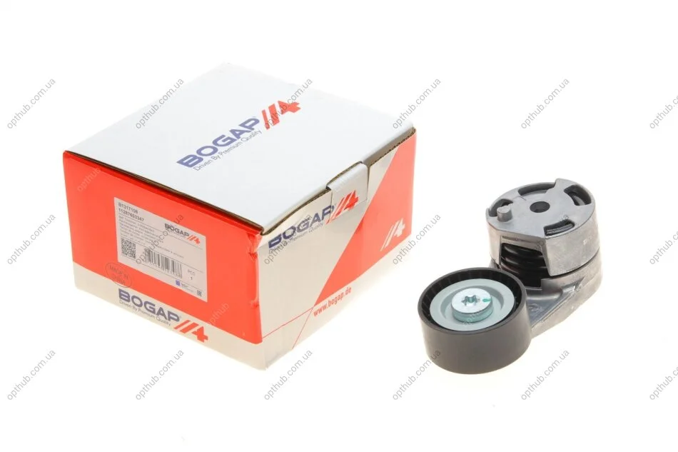 Натяжник ременя генератора BMW 3 (F30/F80) 12-16, N13 B16A (opt-om) BOGAP B1317108 (фото 1)