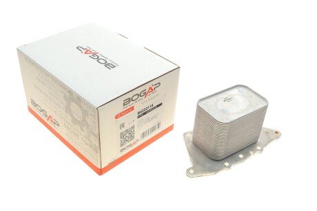 Радіатор масляний BMW 2 (F45/F46)/X1 (F48)/X2 (F39) B47 2.0 14- (теплообмінник) UA63 BOGAP B4222119