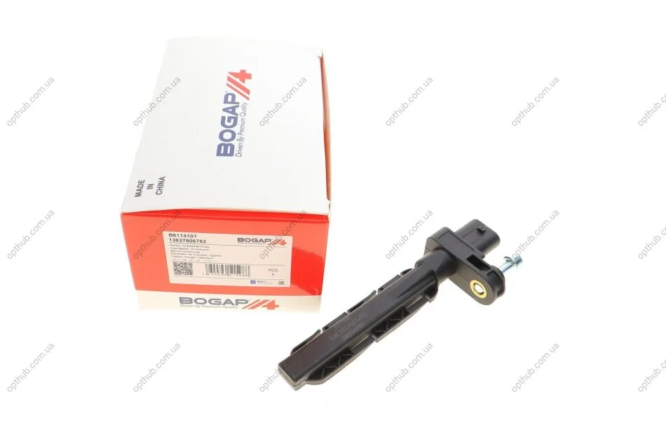 Датчик положення колінвалу BMW 3 (F30/F80/G20/G80/G28)/7 (F01-F04/G11/G12) 08- B46/B47/B48/B57/N UA63 BOGAP B6114101 (фото 1)
