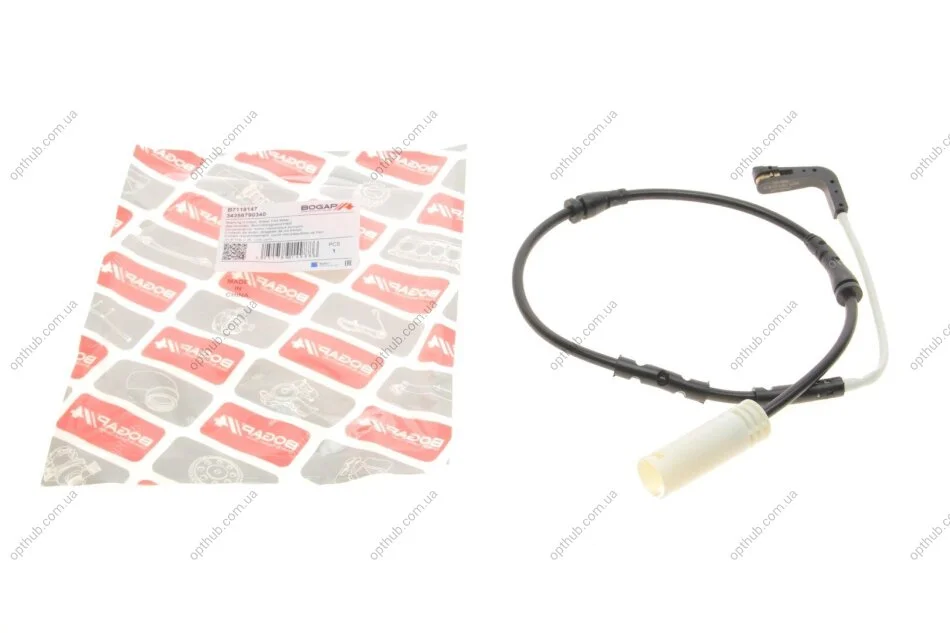 Датчик зносу гальмівних колодок (передніх) BMW X1 (E84) 2.0d 09-15 (opt-om) BOGAP B7118147 (фото 1)
