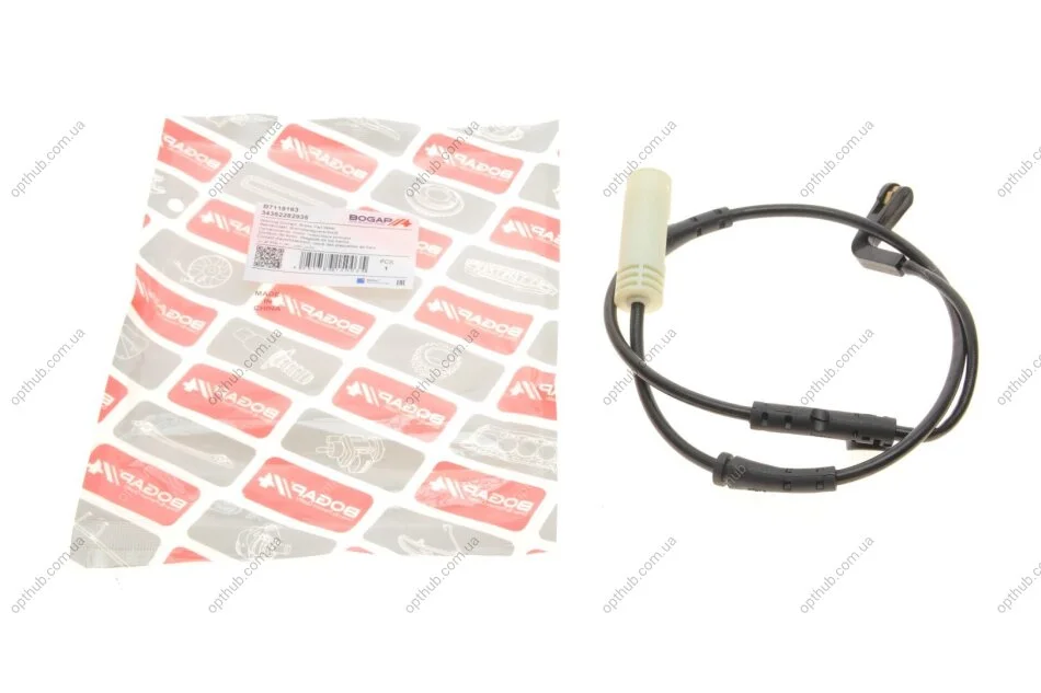 Датчик износа тормозных колодок (передних) BMW 5 (E60/E61) 04-10 (R) (opt-om) BOGAP B7118163 (фото 1)