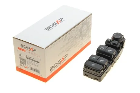 Кнопка склопідіймача (L) BMW X1 (E84) 09-15 N20/N46/N47/N52 (блок) (opt-om) BOGAP B7358116