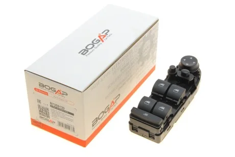 Кнопка склопідіймача (L) BMW 3 (E90) 03-11 M47/M57/N45/N47/N52/N53/N54/N55/N57 (блок) (opt-om) BOGAP B7358130