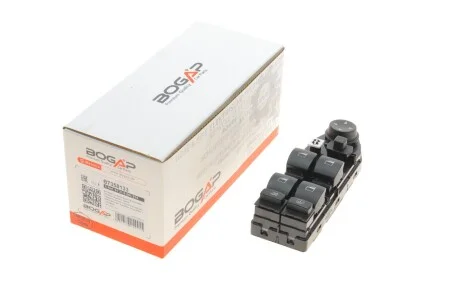 Кнопка склопідіймача (L) BMW 5 (E60) 03-10 M57/N43/N47/N52/N53/N62 (блок) (opt-om) BOGAP B7358133