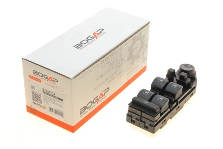 Кнопка склопідіймача (L) BMW 5 (E60) 03-10 M57/N43/N52/N53/N62 (блок) (opt-om) BOGAP B7358134