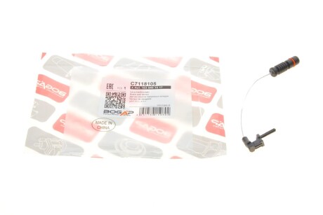 Датчик зносу колодок гальмівних (передніх) MB M-Class (W163) 98-05 (opt-om) BOGAP C7118105